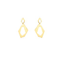 Athena Statement Gold Plated Earrings