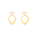 Venus Statement Gold Plated Earrings