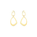 Ares Statement Gold Plated Earrings