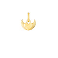 Angel Heart Gold Plated Clip Charm