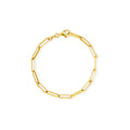 Gold Plated Paperclip Chain