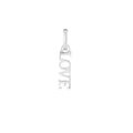 Love Silver Clip Charm