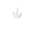 Angel Heart Silver Clip Charm
