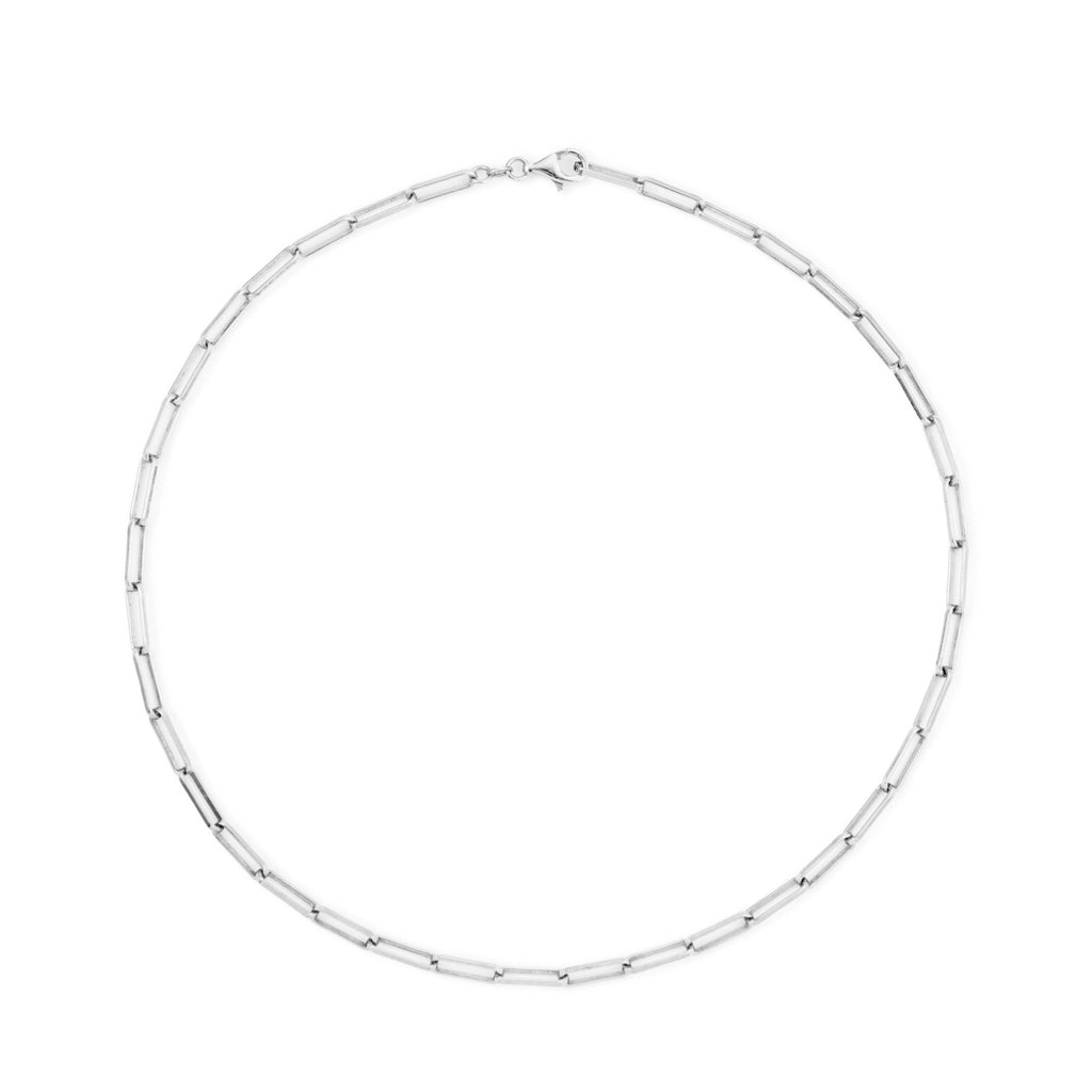 Silver Paperclip Chain