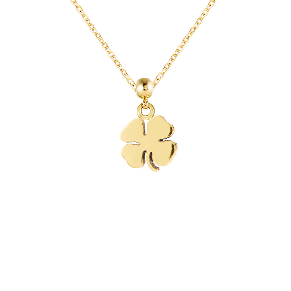 Four Leaf Clover Gold Plated Charm