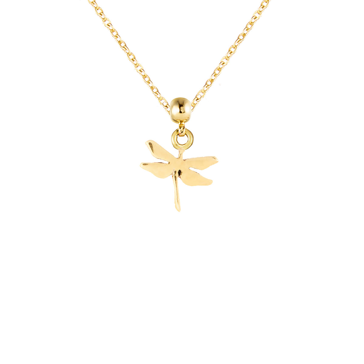 Dragonfly 9ct Gold Charm