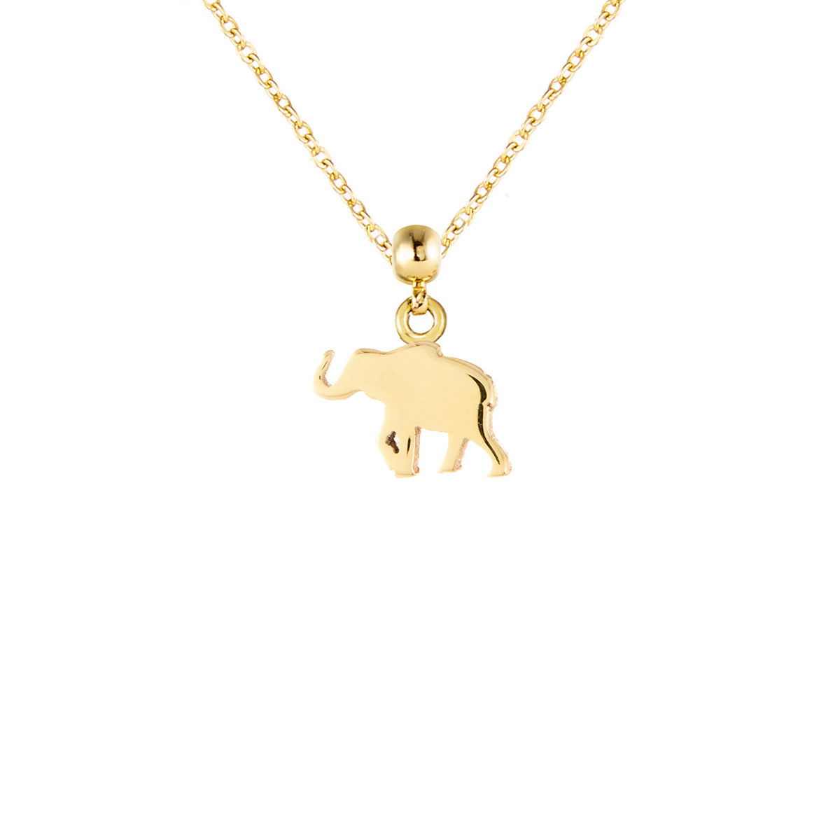 Elephant Gold Plated Charm