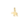 Elephant Gold Plated Charm