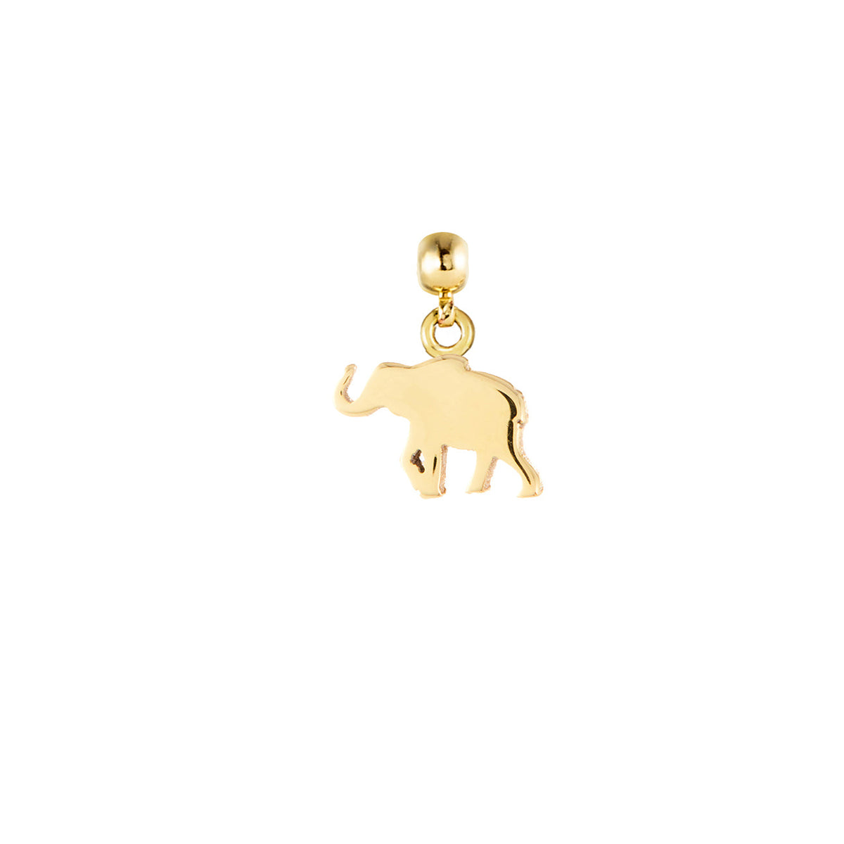 Elephant Gold Plated Charm