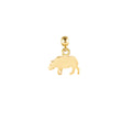 Rhino Gold Plated Charm