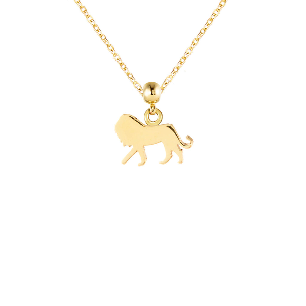 Lion 9ct Gold Charm