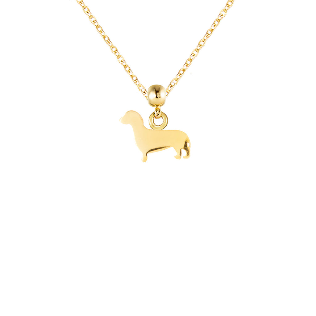 Sausage Dog 9ct Gold Charm