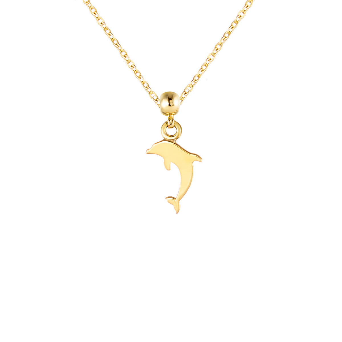 Dolphin 9ct Gold Charm