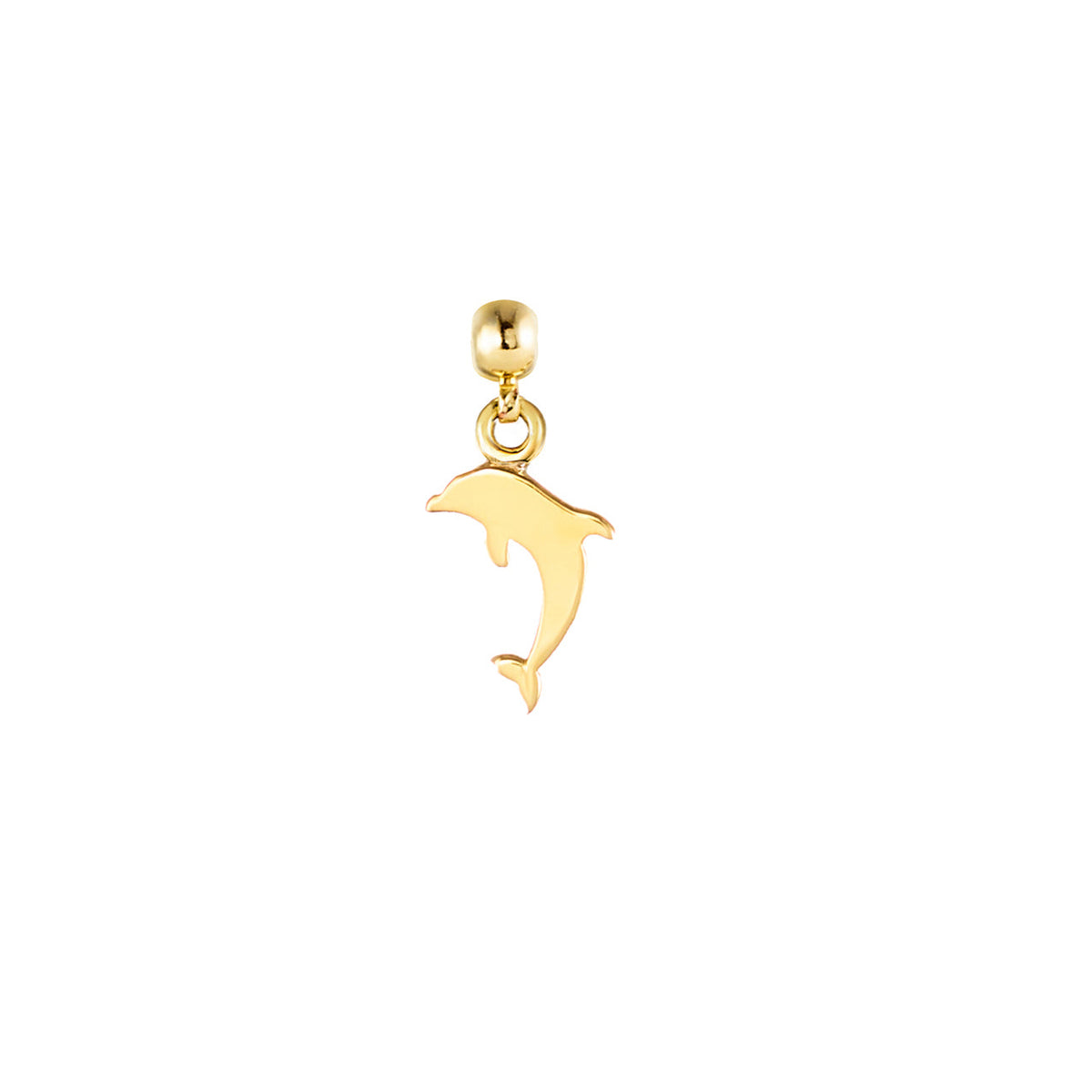 Dolphin Gold Plated Charm