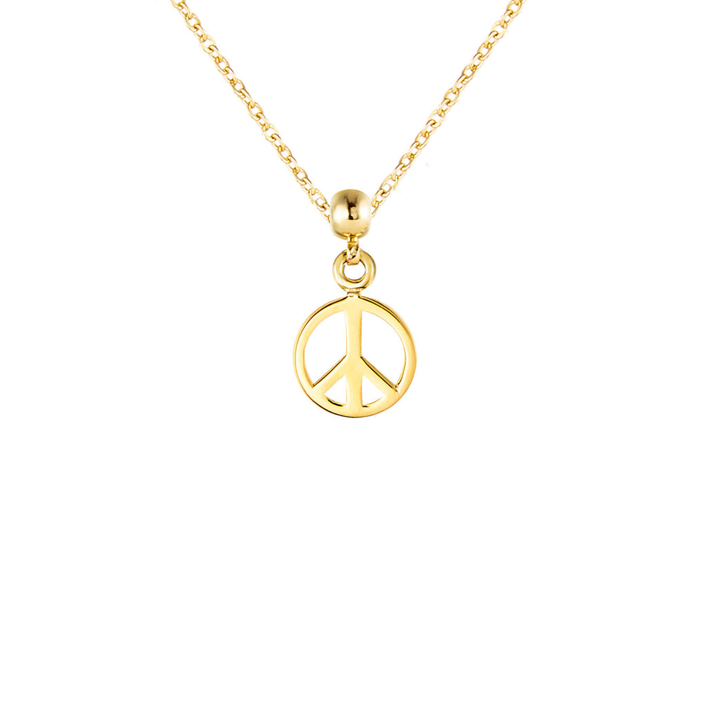 Peace 9ct Gold Charm