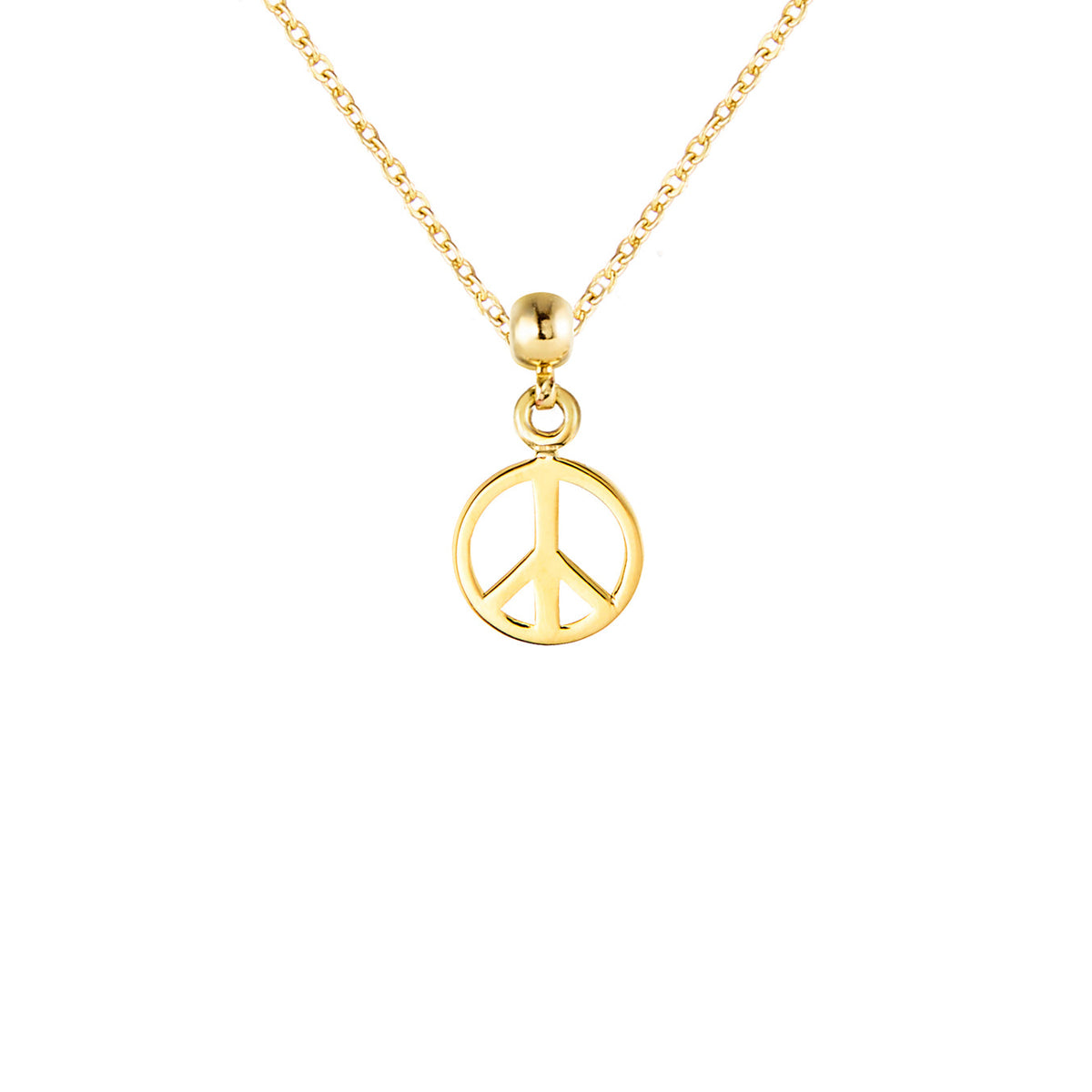 Peace 9ct Gold Charm