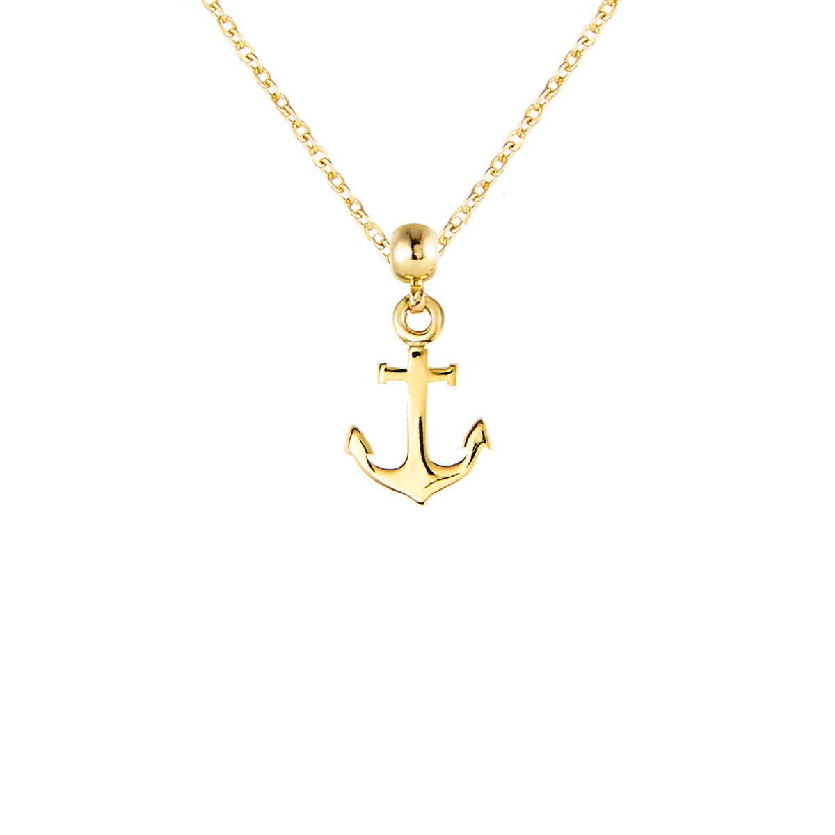 Anchor Gold Plated Charm