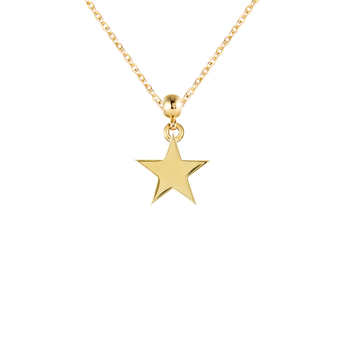 Star Gold Plated Charm