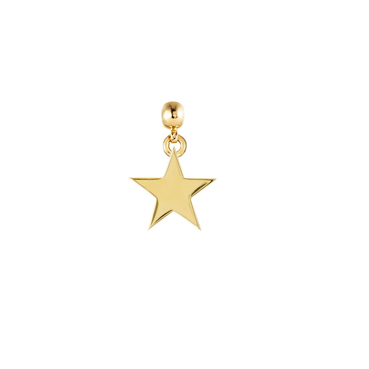 Star 9ct Gold Charm