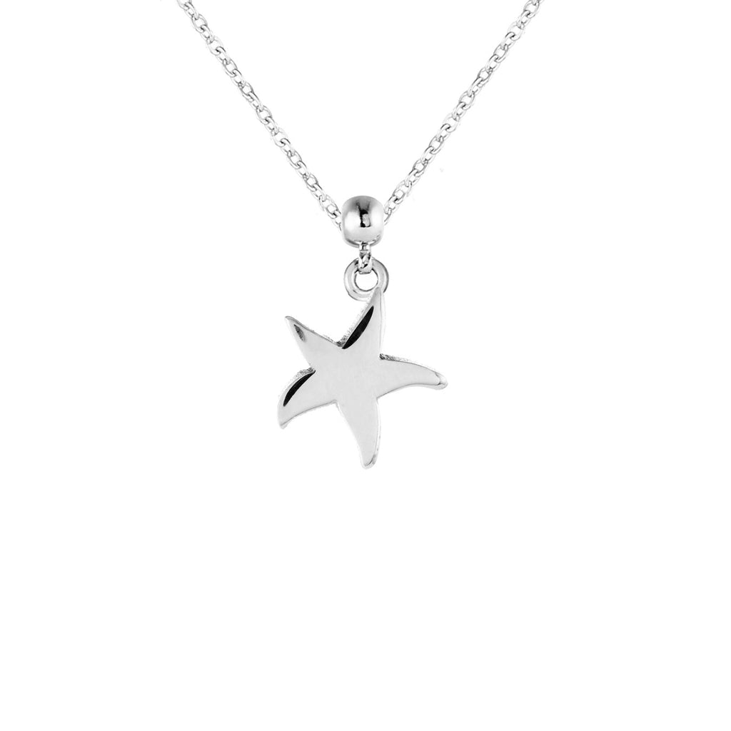 Starfish Silver Charm