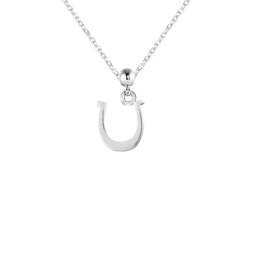 Horseshoe Silver Charm