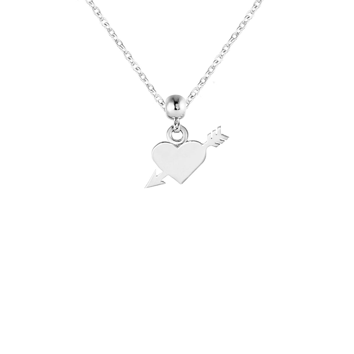 Stolen My Heart Silver Charm