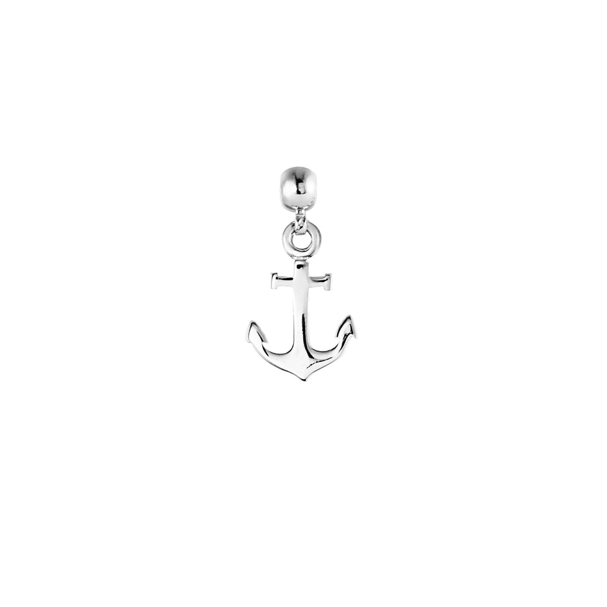 Anchor Silver Charm