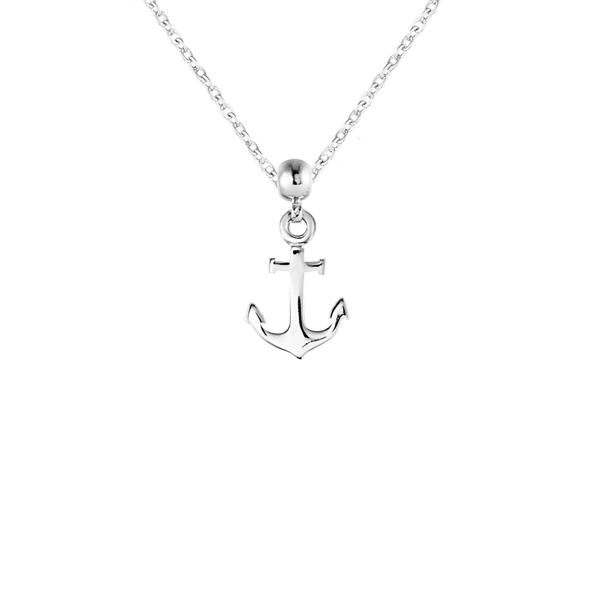 Anchor Silver Charm