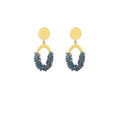 Monifa Statement Gold Plated Earrings