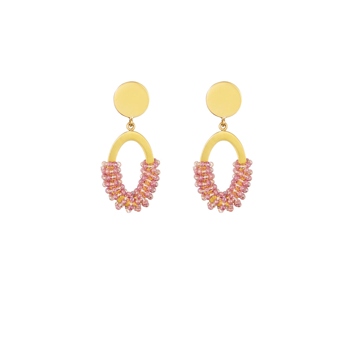 Asha Statement Gold Plated Earrings