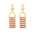 Bongani Statement Gold Plated Earrings
