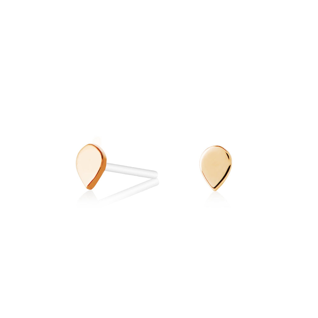 Tiny Tear Drop Studs