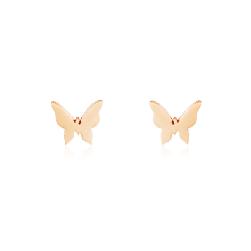 Tiny Butterfly Studs
