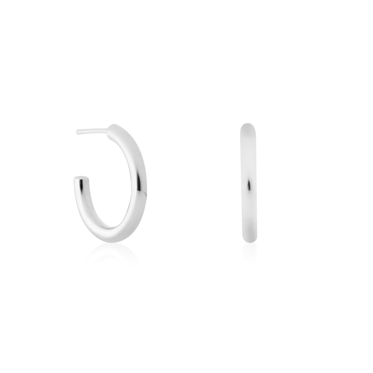 Chunky Small Hoop Earrings | Small Hoop Earrings | ORA Jewellery