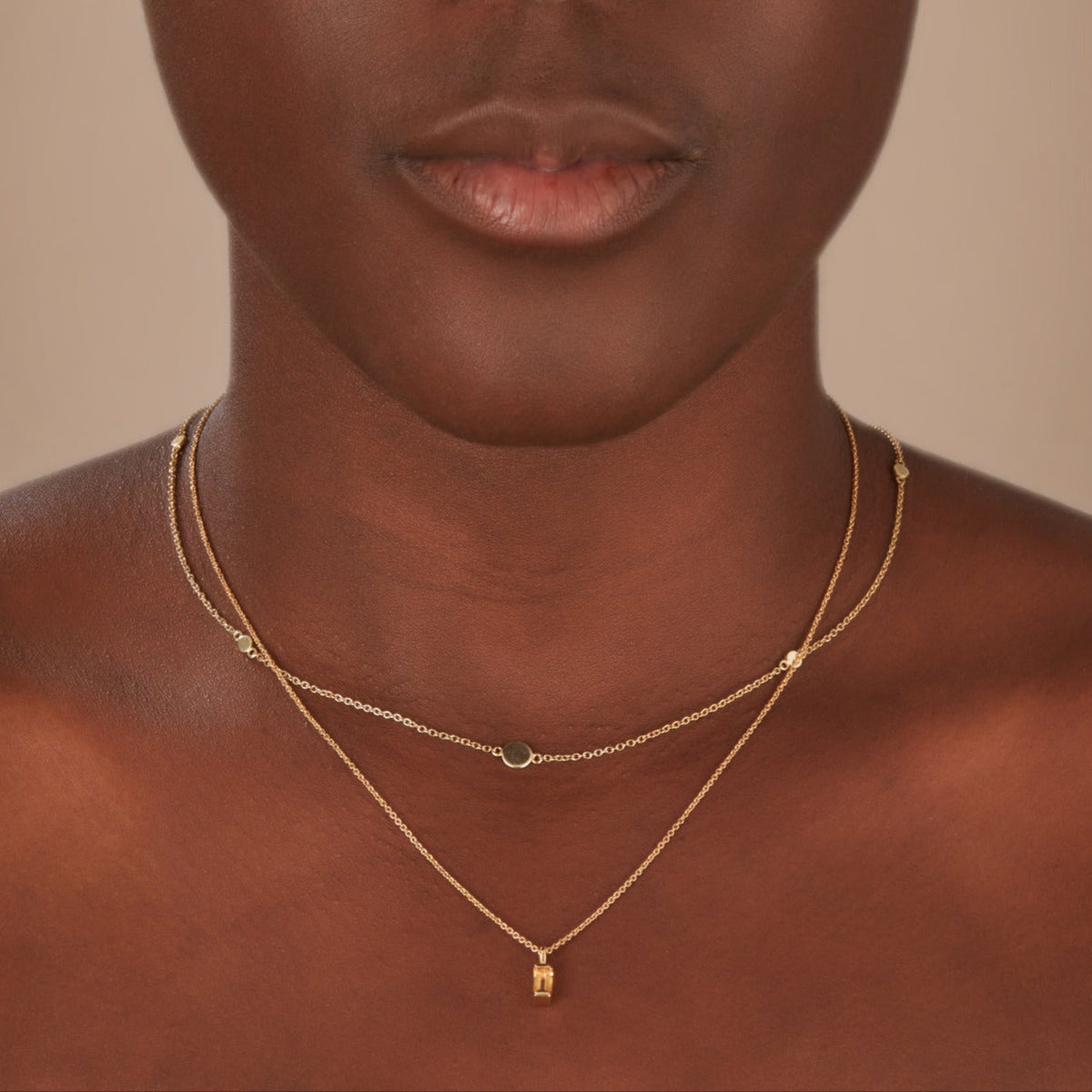Ria Shine Gold Necklace