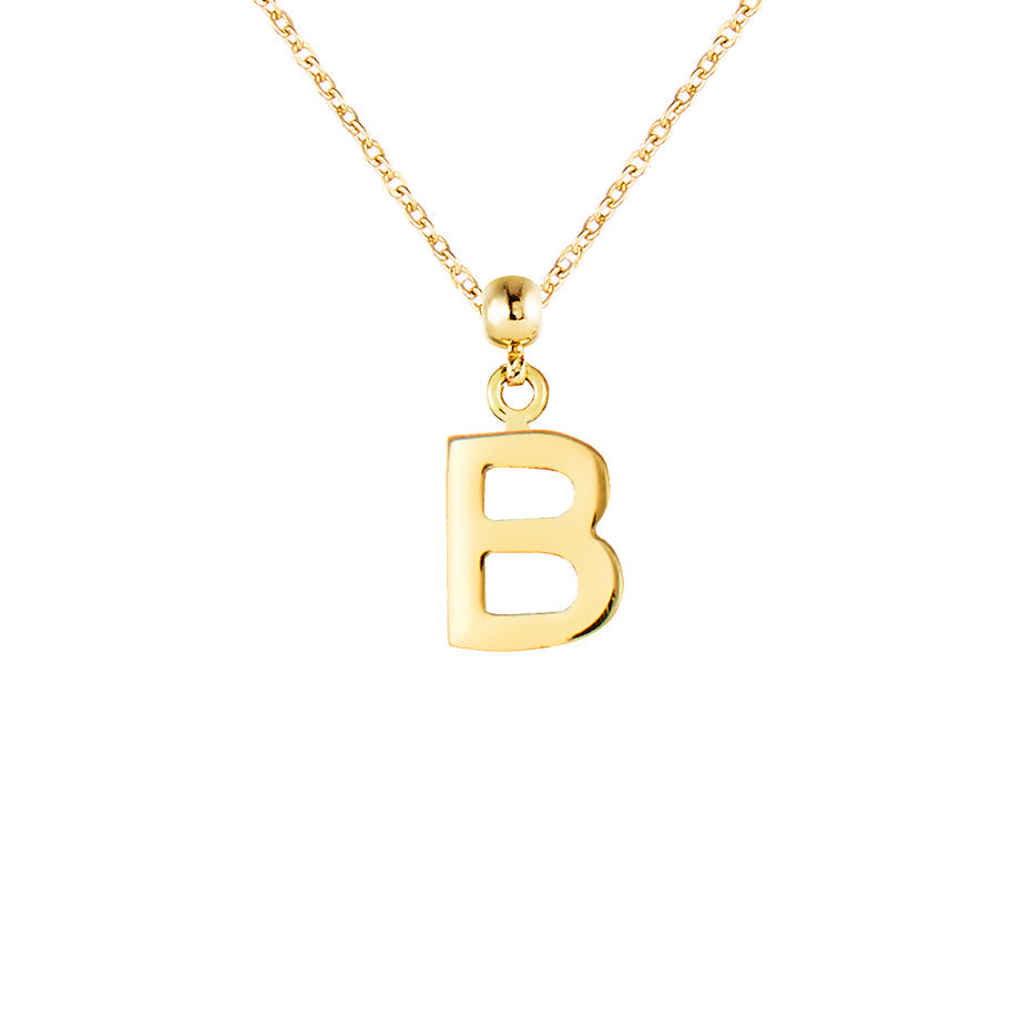 Letter Gold Plated Charms