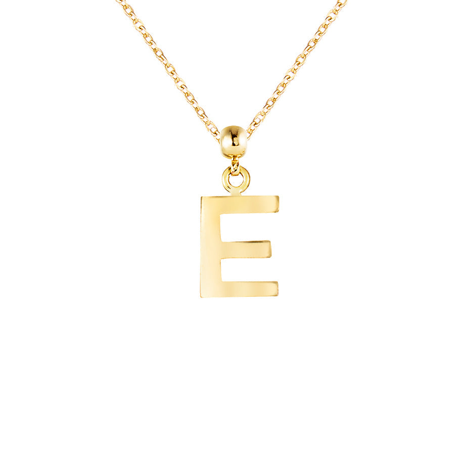 Letter Gold Plated Charms