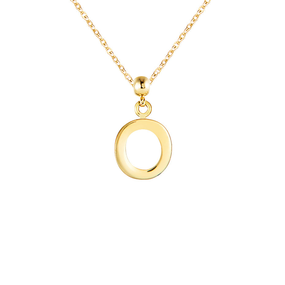 Letter Gold Plated Charms