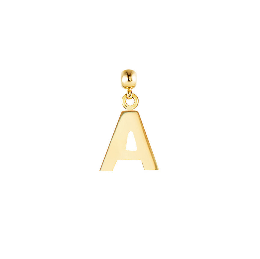 Letter 9ct Gold Charms