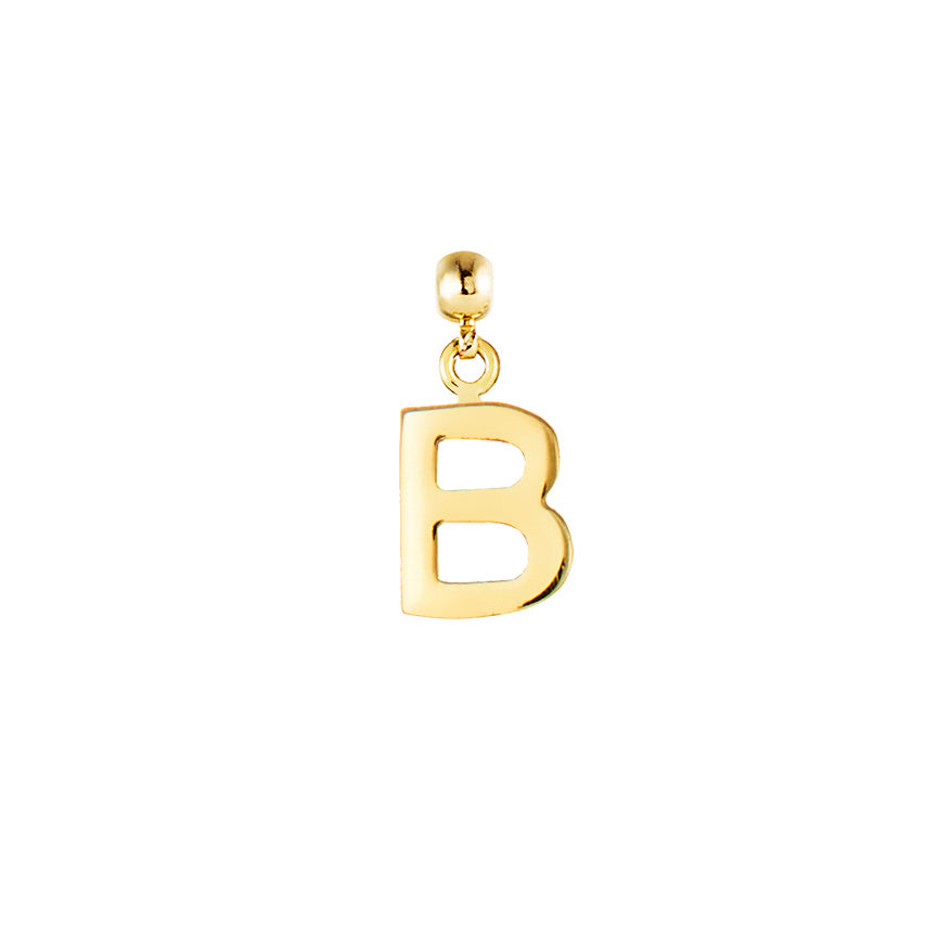 Letter 9ct Gold Charms