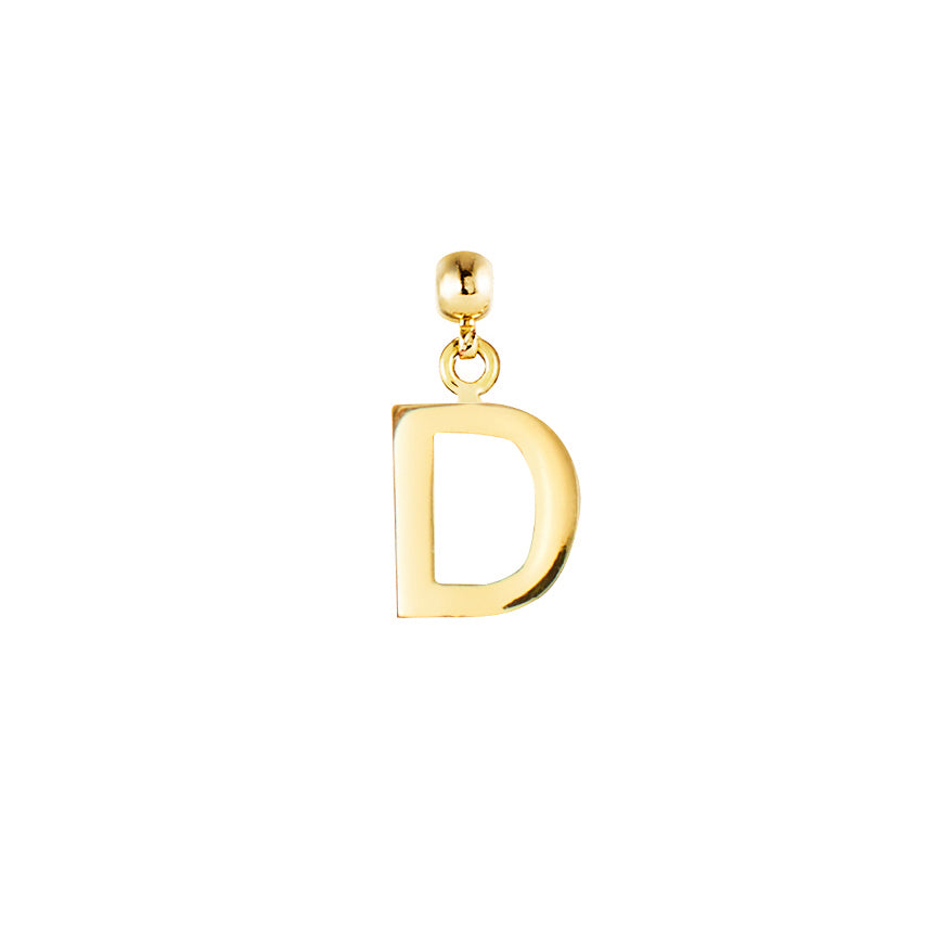 Letter 9ct Gold Charms