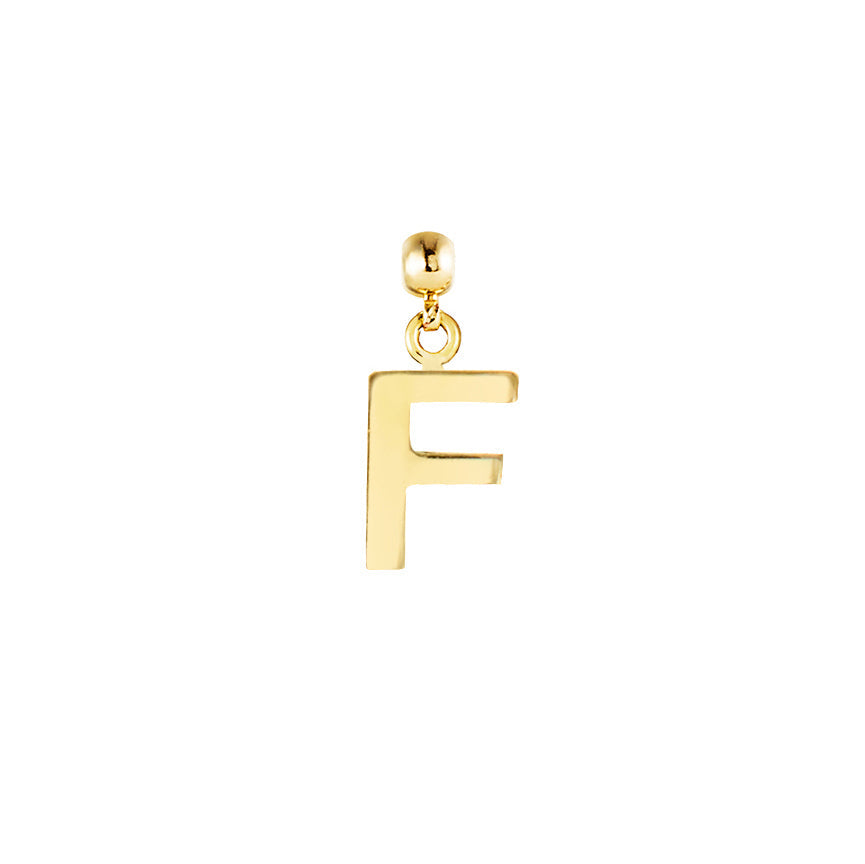 Letter 9ct Gold Charms