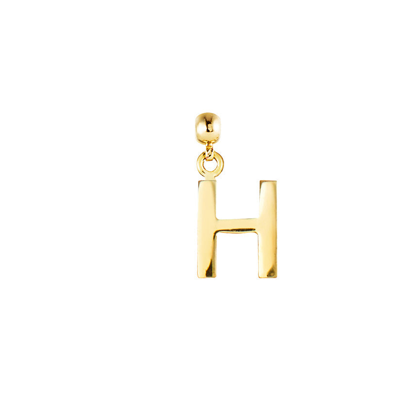 Letter 9ct Gold Charms