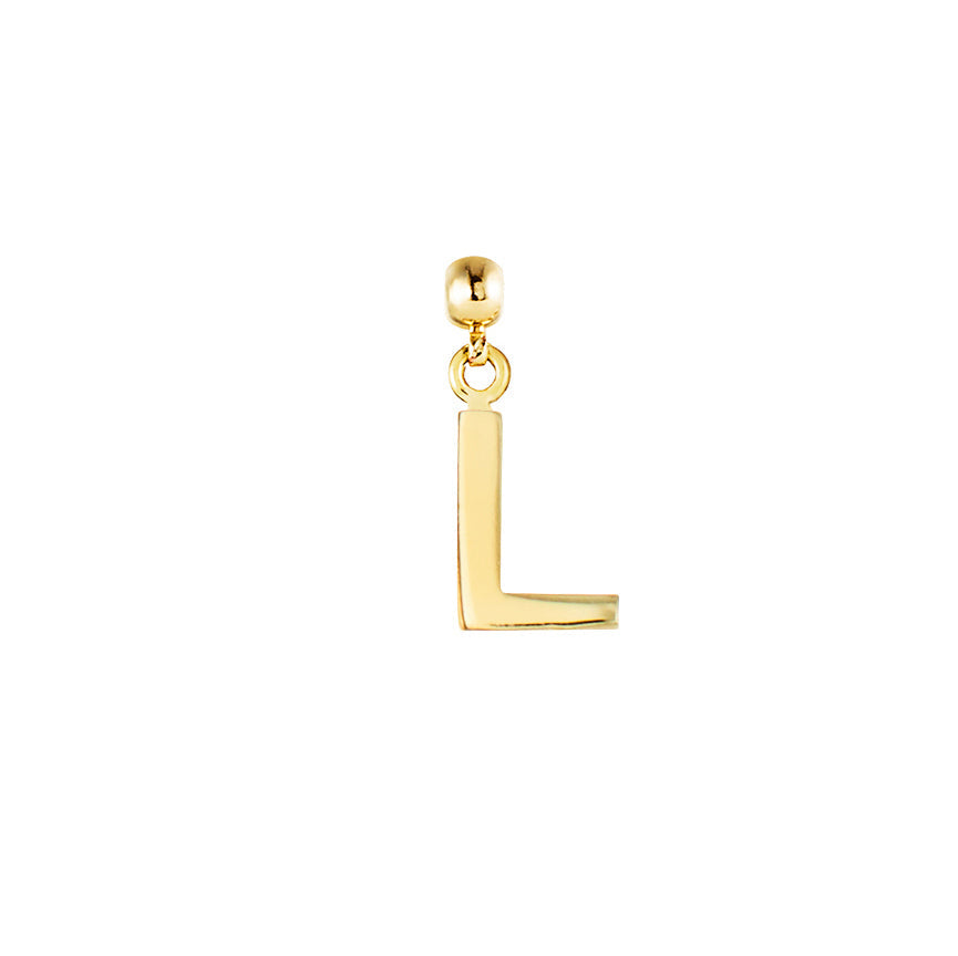 Letter 9ct Gold Charms