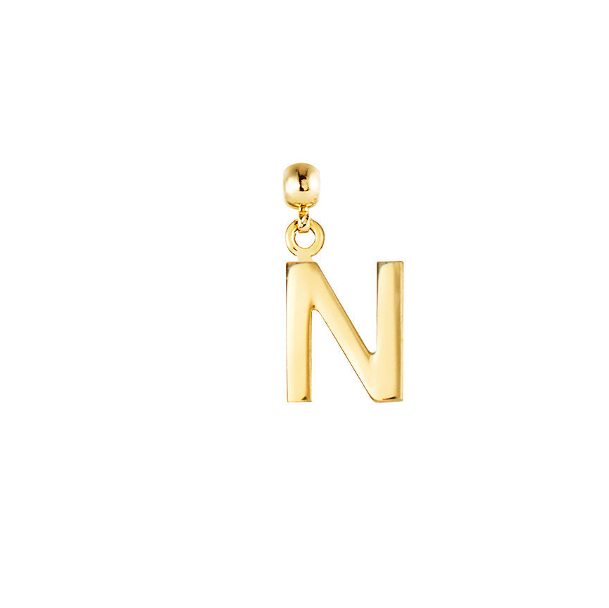 Letter 9ct Gold Charms