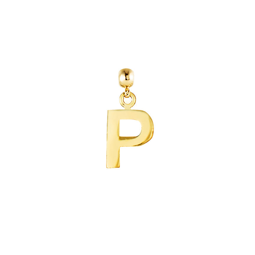 Letter 9ct Gold Charms