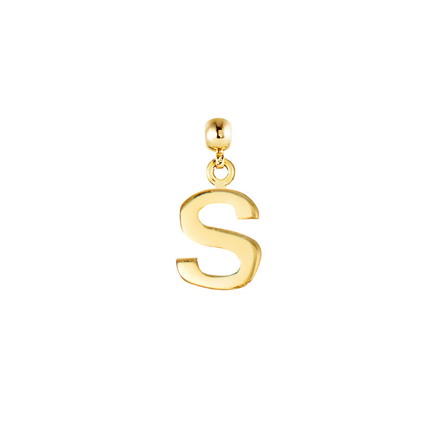 Letter 9ct Gold Charms