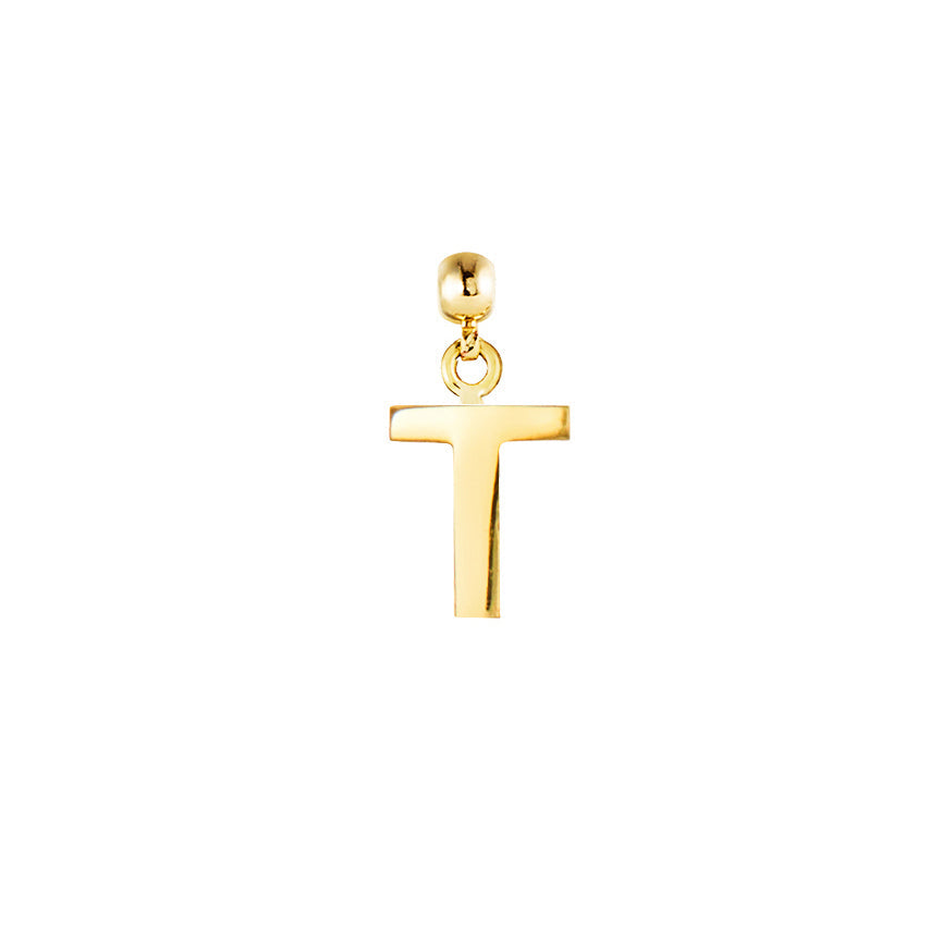 Letter 9ct Gold Charms