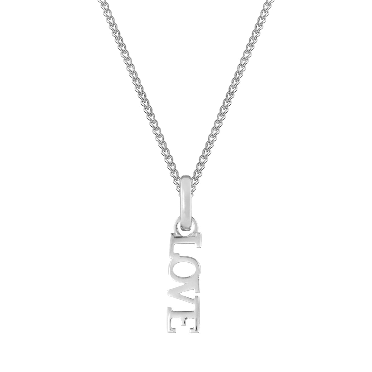 Love Silver Clip Charm