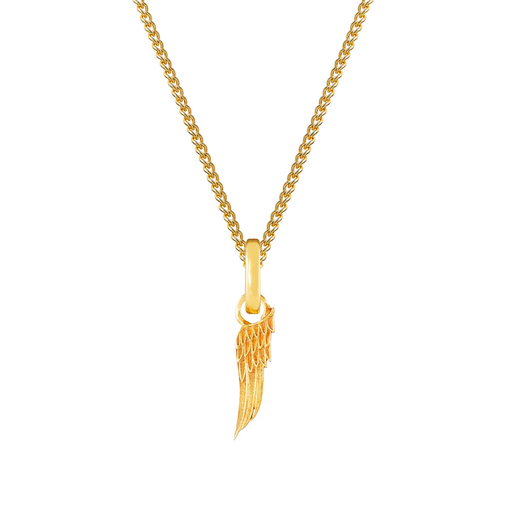 Angel Wing Gold Plated Clip Charm